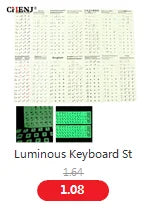 1pc Universal Waterproof Silicone Desktop Computer Keyboard Cover Clear Skin Protector Film Shell Dust-Proof Protective Film