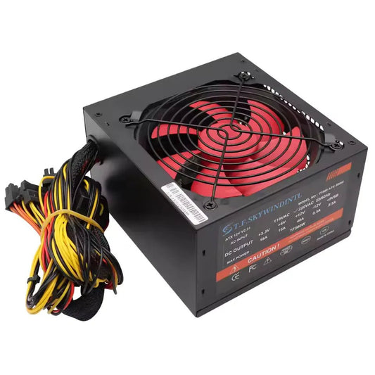 220v not work in 110v 500/600/700/800W PC Power Supply for Computer ATX Sources Desktop Intel AMD Sleeve Bearing Cooling - GadgetsPerformance