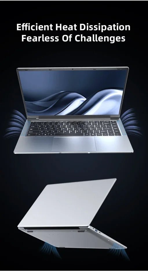 14.1 Ultra Slim Laptop: 12GB RAM, 2TB SSD, Windows11 - GadgetsPerformance