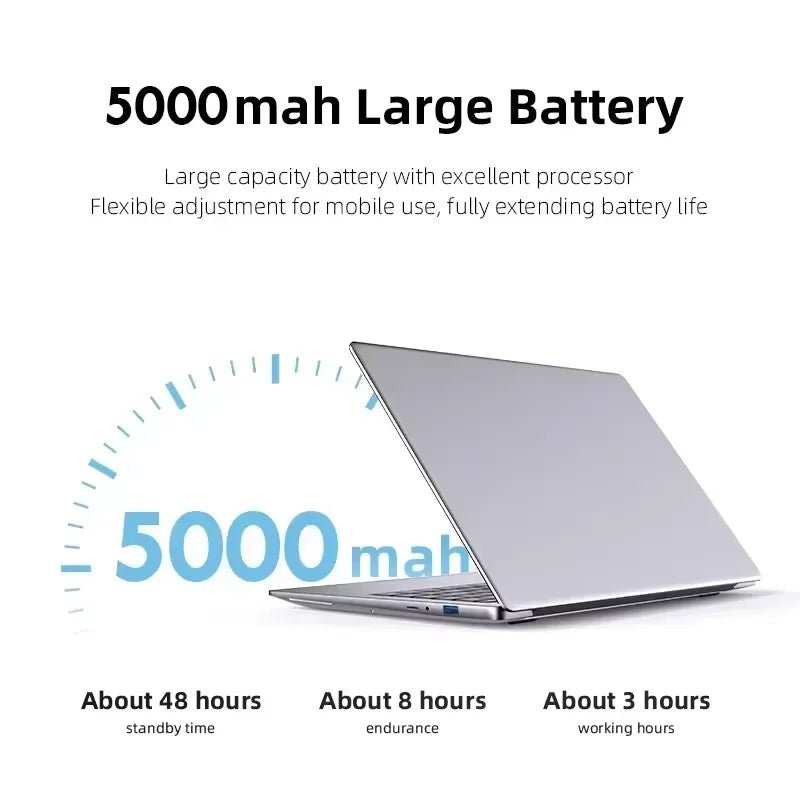 14.1 Ultra Slim Laptop: 12GB RAM, 2TB SSD, Windows11 - GadgetsPerformance